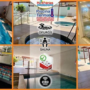 Everest Flat Service, Prox Water Park, Clube Prive, Riviera, Boulevard - Hotferias Caldas Novas
